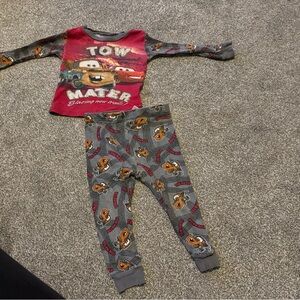Tow Mater tow truck Cars Baby boys 24m 24 month pajama PJ Jammies set pants